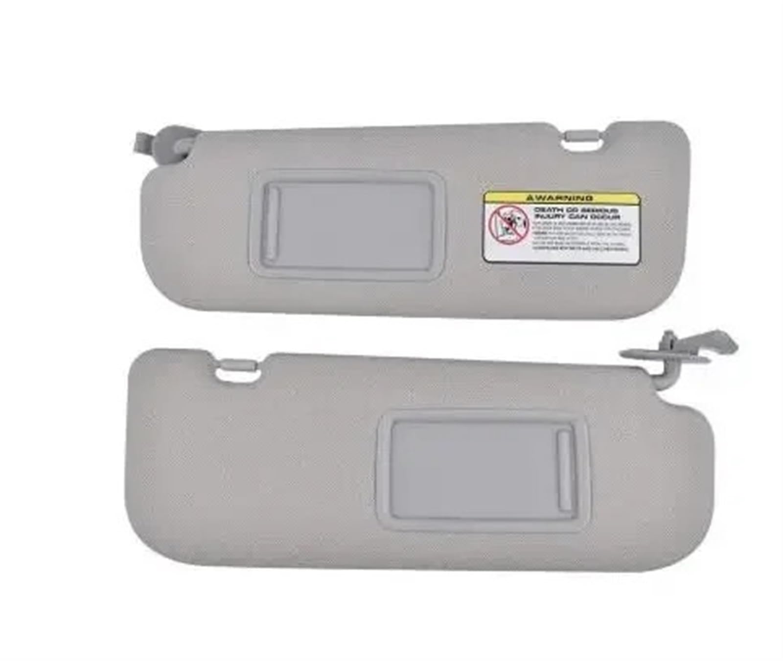 Auto Sonnenblende Auto Sonnenblende Panel Innen Sonnenschirm Sonnenschutz Ersatz Für Hyundai Für Elantra 2011 2012 2013 2014 2015 852103X000 TX Sonnenblende Auto(Gray Pair) von Dfvajwc