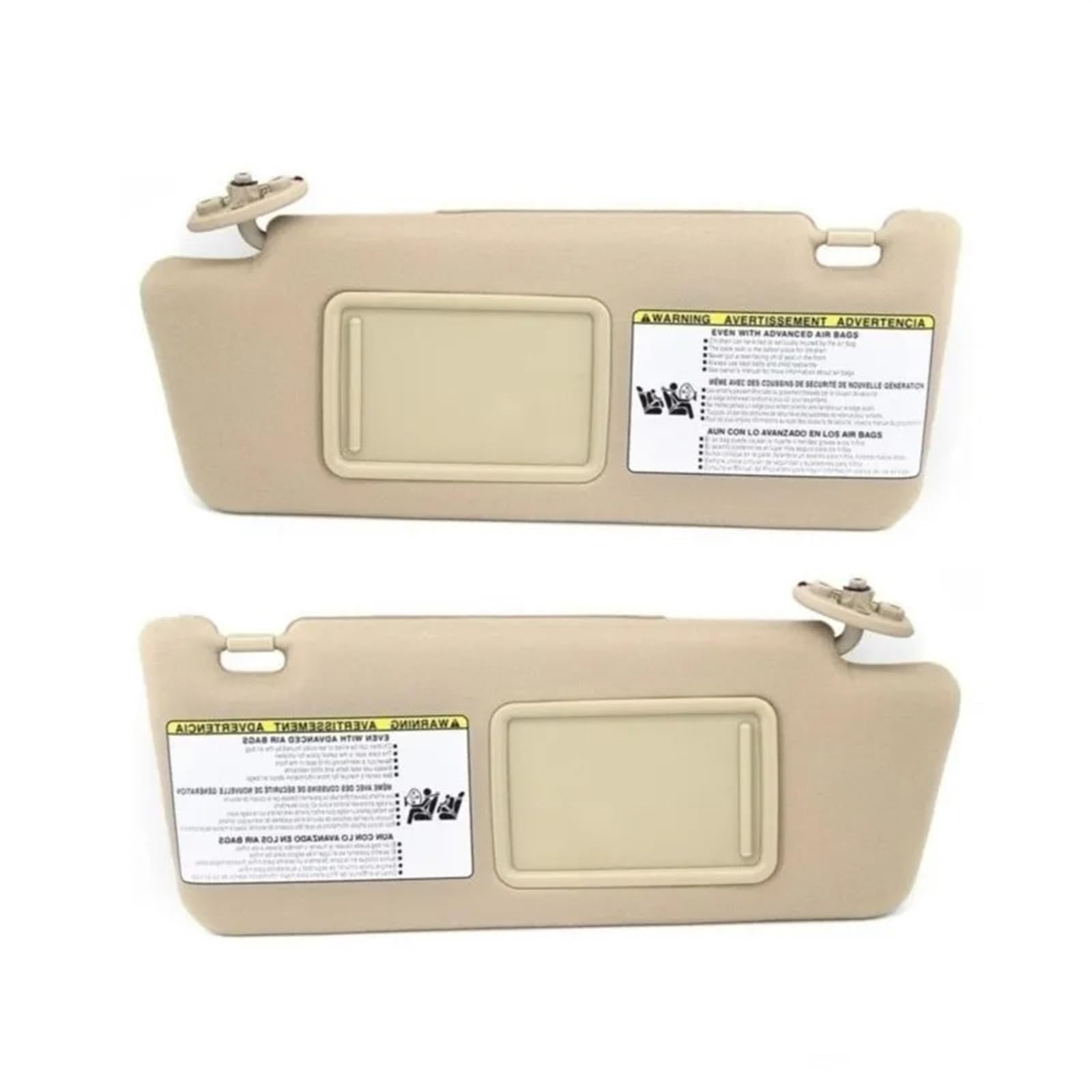 Auto Sonnenblende Beige Auto Sonnenblende Linke Seite Rechte Seite Fahrerseite Beifahrerseite Für Toyota Für Tacoma 2005 2006 2007 2008 2009 2010 2011 2012 Sonnenblende Auto(Left and Right) von Dfvajwc