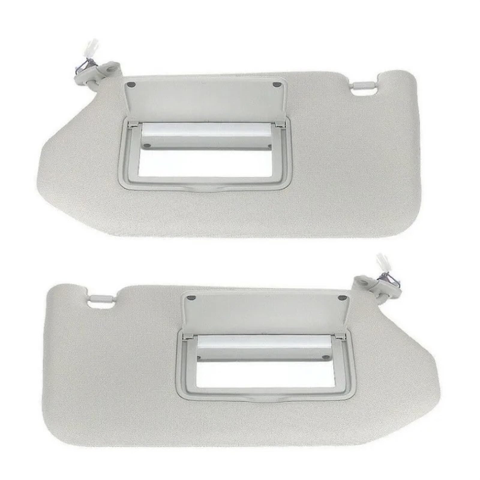 Auto Sonnenblende Grau Beige Auto Sonnenblende Schatten Links Rechts Fahrerseite Für Infiniti QX60 JX35 2014 2015 2016 2017 Sonnenblende Auto(A Pair of Grey) von Dfvajwc