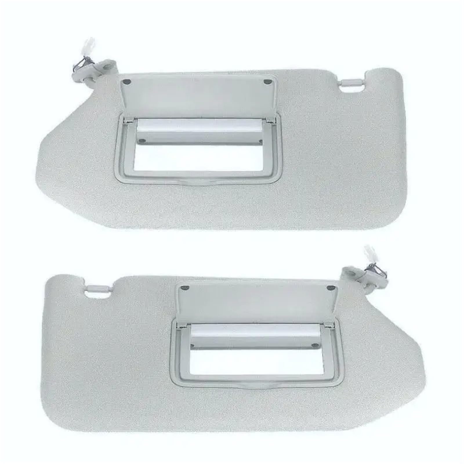 Auto Sonnenblende Grau Beige Sonnenblende Fahrerseite Beifahrerseite Links Rechts Seite Für Infiniti QX60 JX35 2013 2014 2015 2016 2017 2018 Sonnenblende Auto(Grey Left and Right) von Dfvajwc