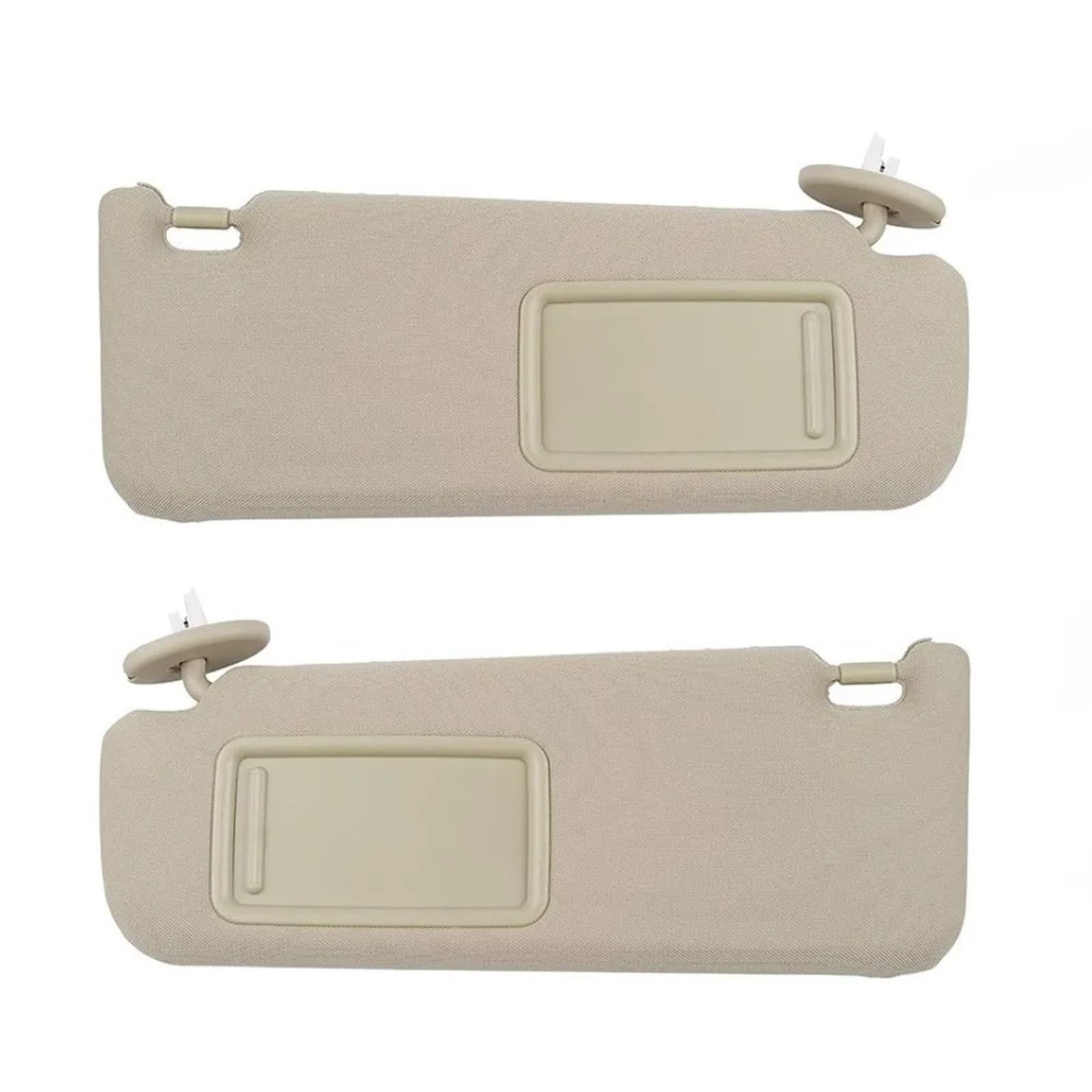 Auto Sonnenblende Grau-beige Auto-Sonnenblen Links und rechts Fahrerseite Beifahrerseite Sonnenblen für Toyota für Camry 2012 2013 2014 2015 2016 2017 Sonnenblende Auto(A Pair of Beige) von Dfvajwc