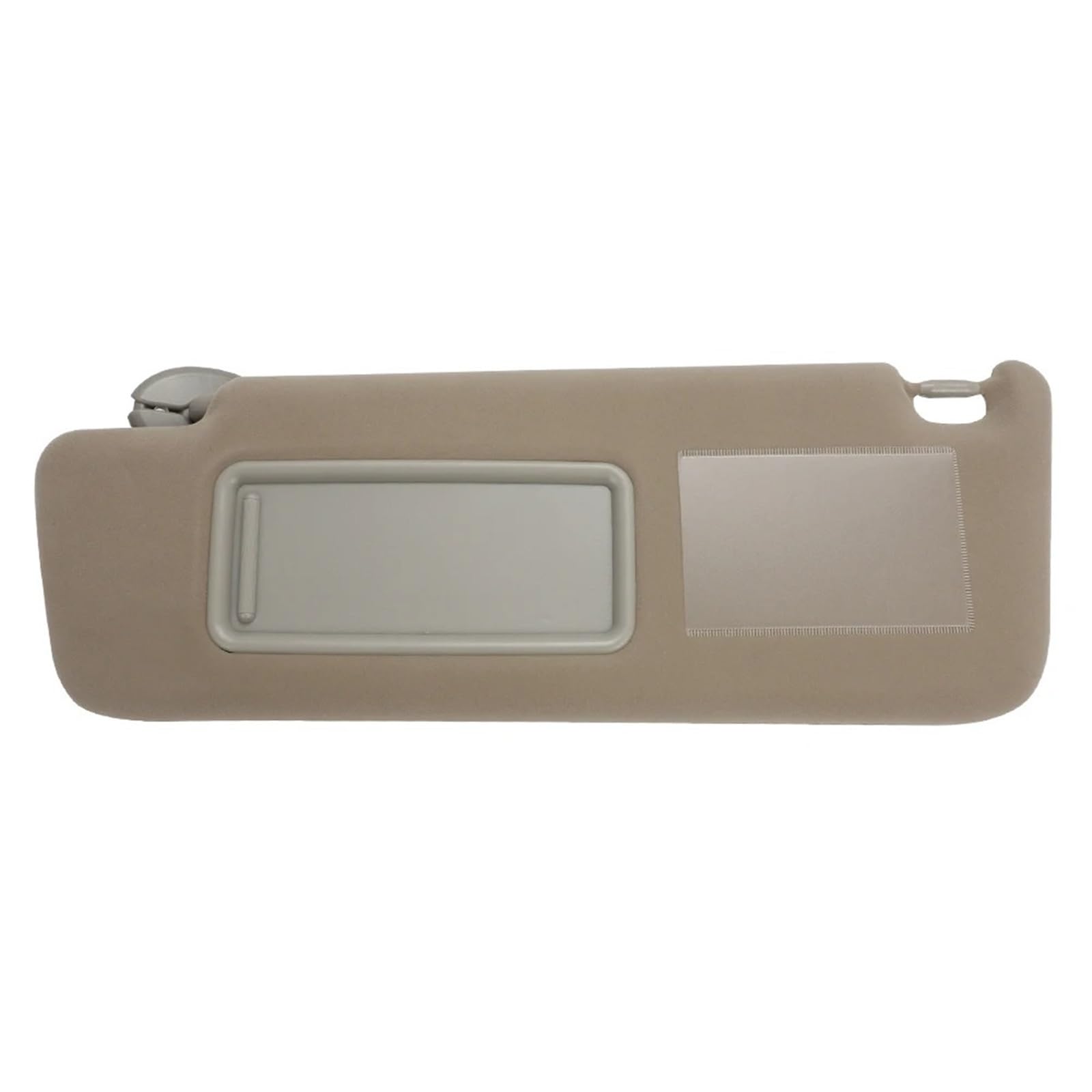 Auto Sonnenblende Sonnenblende Mit Seitenlampe Fahrer Beifahrerseite Sonnenblendenverlängerung Blendschutz Für Toyota Für Land Für Cruiser J12 Prado LC 120 2003–2009 Sonnenblende Auto(Beige Left) von Dfvajwc