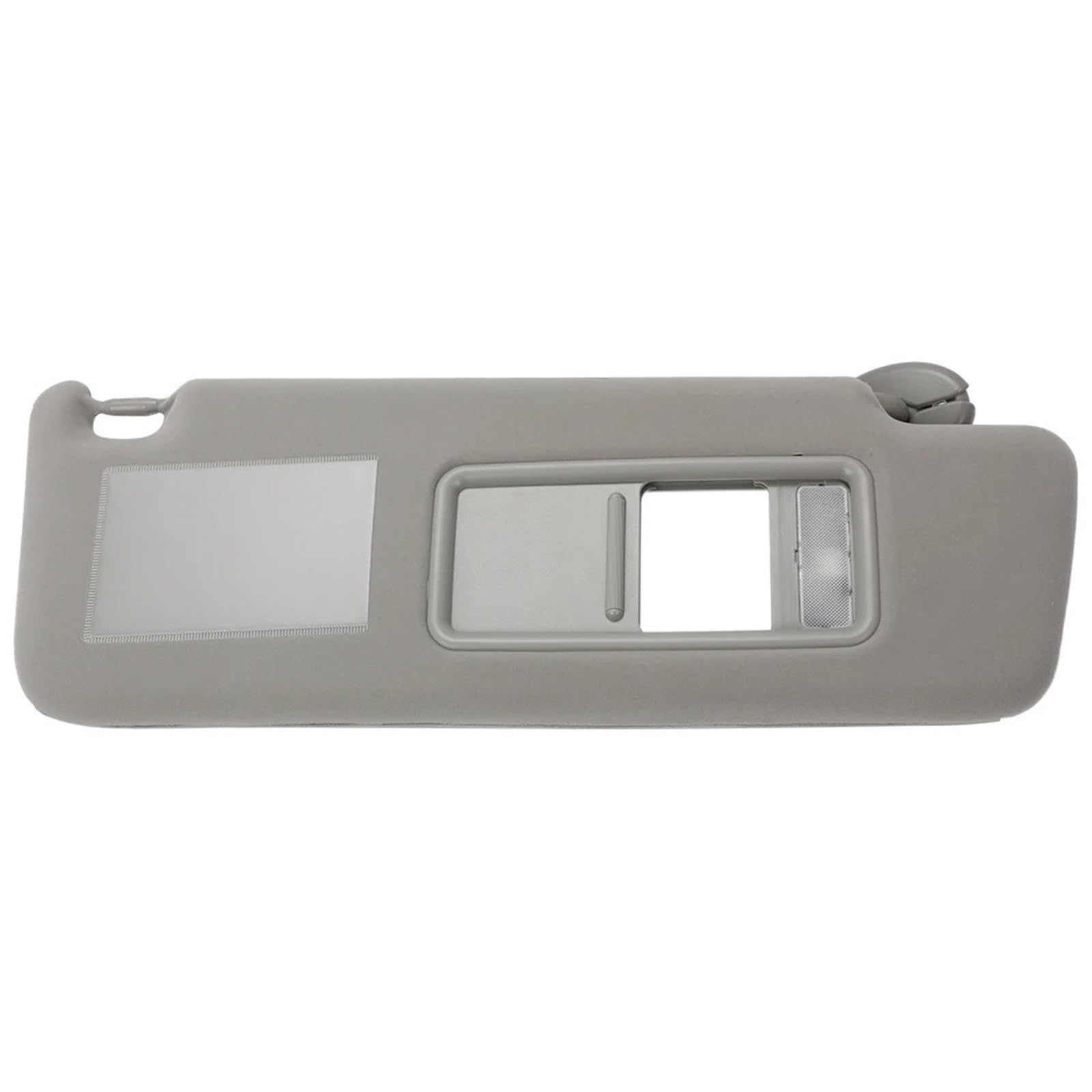 Auto Sonnenblende Sonnenblende Mit Seitenlampe Fahrer Beifahrerseite Sonnenblendenverlängerung Blendschutz Für Toyota Für Land Für Cruiser J12 Prado LC 120 2003–2009 Sonnenblende Auto(Gray Right) von Dfvajwc