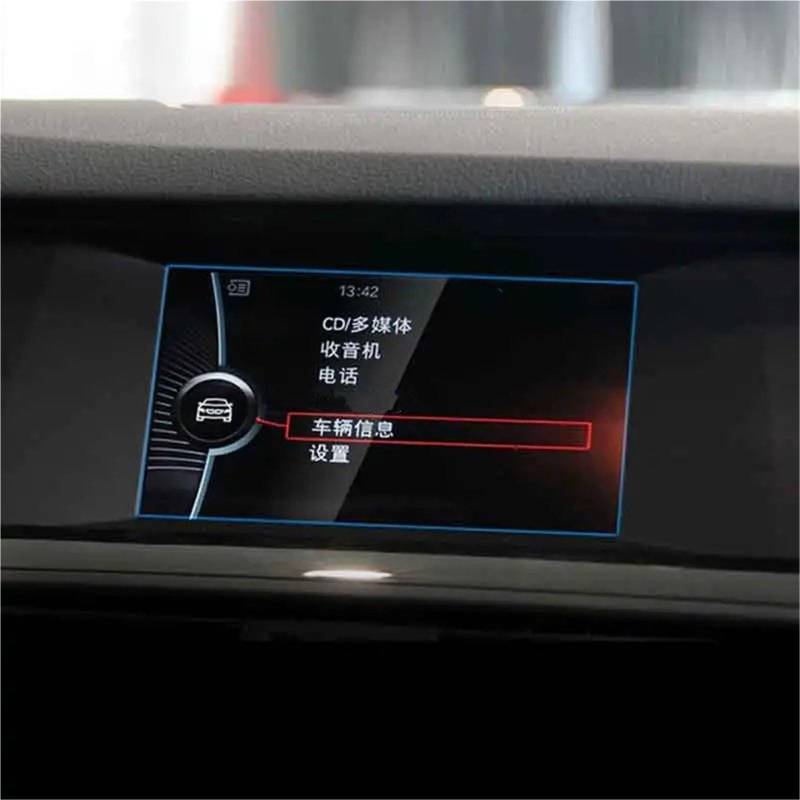 Displayschutzfolie Für 5 Serie Für F07 Für F10 Für F11 Für F18 2010 2011 2012 2013 2014-2016 Gehärtetes Glas Auto GPS Navigation Screen Protector Film LCD Touch Display GPS-Navigations-Displayschutz(7 von Dfvajwc