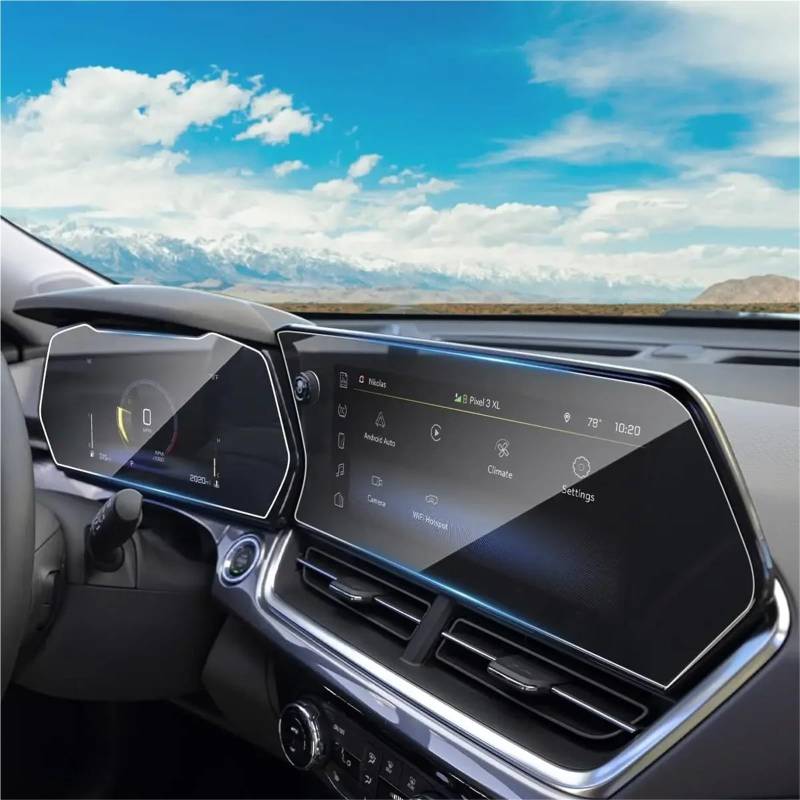 Displayschutzfolie Für Chevrolet Für Trax Für ACTIV/LT/2RS 2024 11 Zoll Gehärtetem Glas Display Navigation Schutz Auto Zubehör GPS-Navigations-Displayschutz von Dfvajwc