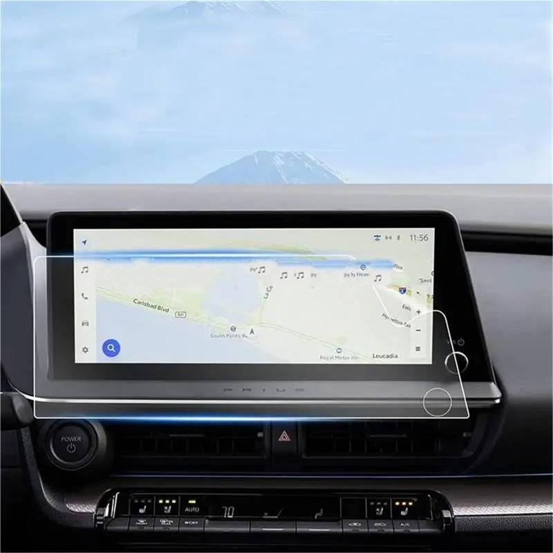 Displayschutzfolie Für Toyota Für Prius XLE/Begrenzte 2023 12,3 Zoll Auto Infotainment Radio GPS Navigation Display Schutz Film Screen Protector GPS-Navigations-Displayschutz von Dfvajwc