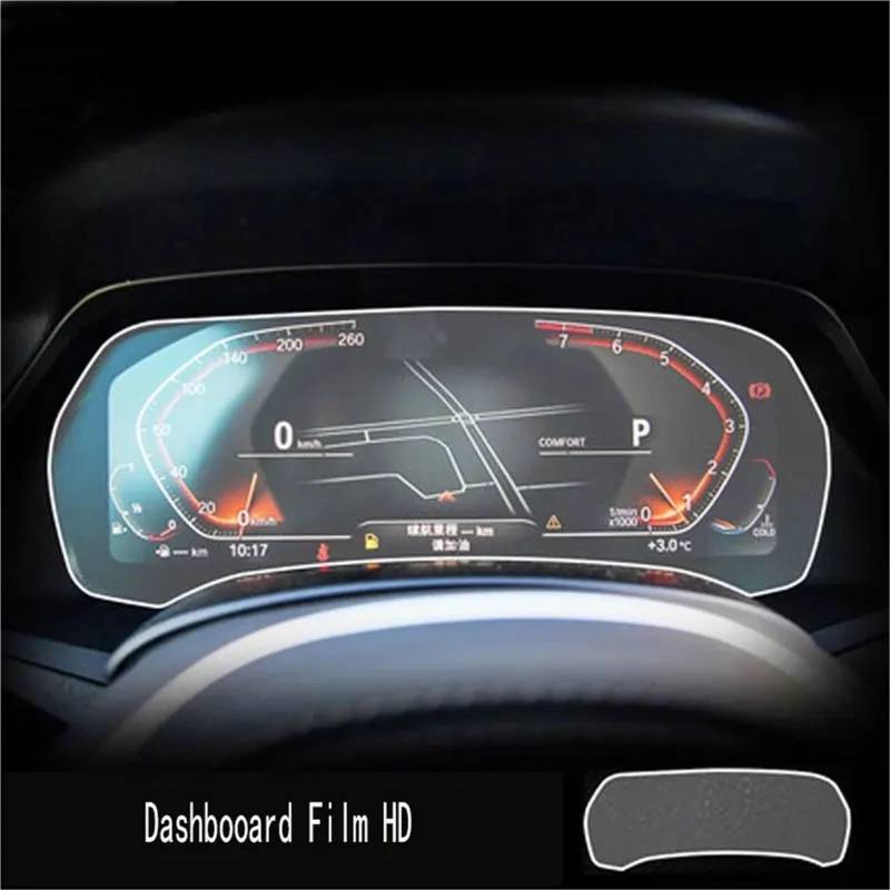 Displayschutzfolie Für X5 Für X6 Für X7 Für G05 Für G06 Für G07 2019 2020 Gehärtetem Glas Auto GPS Navigation Screen Protector Film GPS-Navigations-Displayschutz(Dashboard) von Dfvajwc