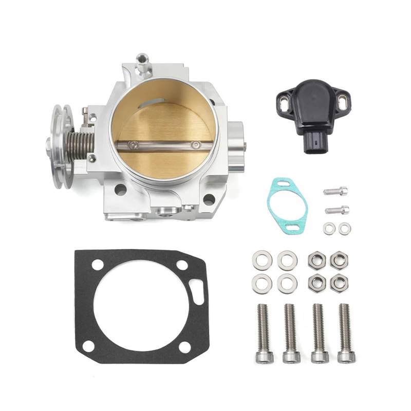 Drosselklappe Drosselklappengehäuse + TPS Drosselklappen-Positionssensor Für RSX DC5 Für Civic SI EP3 K20 K20A 70 Mm CNC-Ansaugdrosselklappengehäuse RS-THB003-70 Mm Drosselklappenstutzen von Dfvajwc