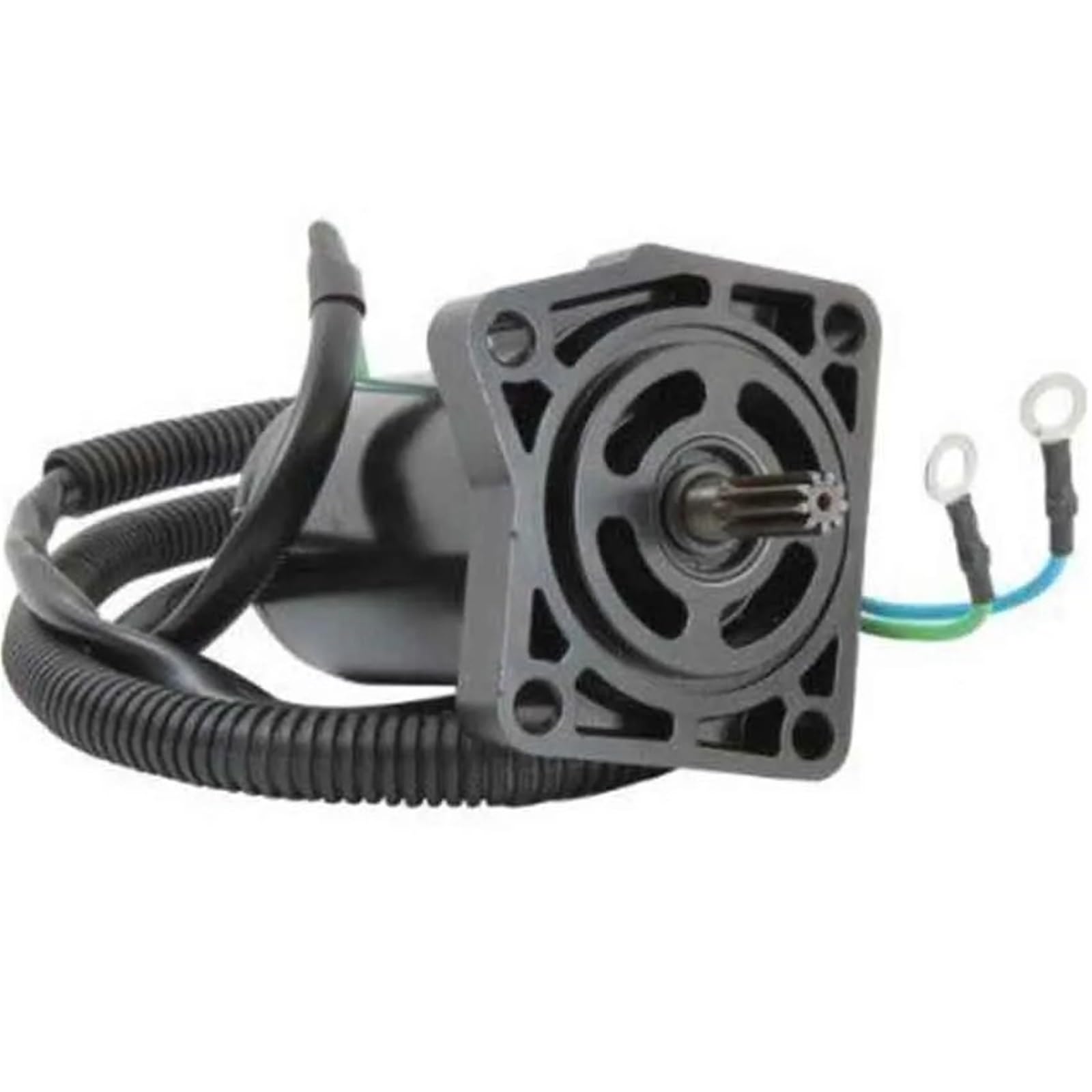 Starter 12-Volt-Trimmmotor Für Außenbordmotor F40TLR 2001–2007 40 PS 67C-43880-00-00 67C-43880-01 9 Keilwellenwelle Anlassermotor von Dfvajwc