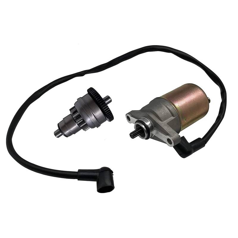 Starter 50cc ANLASSER & BENDIX FÜR Roller FÜR Moped 139QMB FÜR TAOTAO FÜR JONWAY Wolf Anlassermotor von Dfvajwc