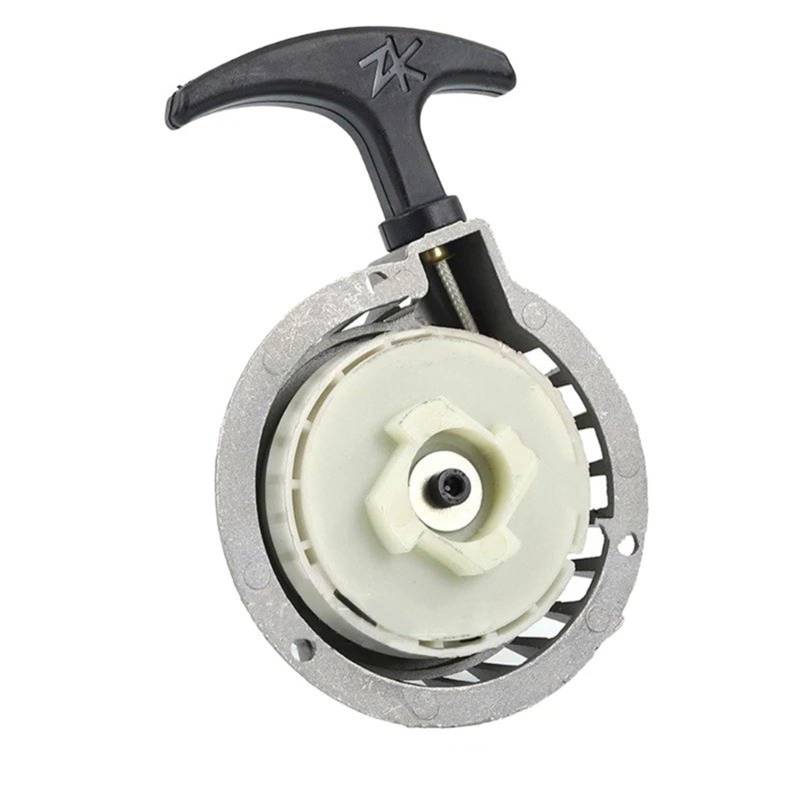 Starter Aluminium Pull Recoil Starter Teil Für 2-Takt 47cc 49cc Motor Pocket Bike Für Mini-Moto Dirt Kinder ATV Quad 4-Rad Anlassermotor(104mm) von Dfvajwc