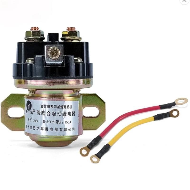 Starter Das 12-V-24-V-Generator-Anlasserrelais 150 A Ist Für Alle Versionen Der Anlasser-Magnetventile JD231A Geeignet Anlassermotor(12V) von Dfvajwc