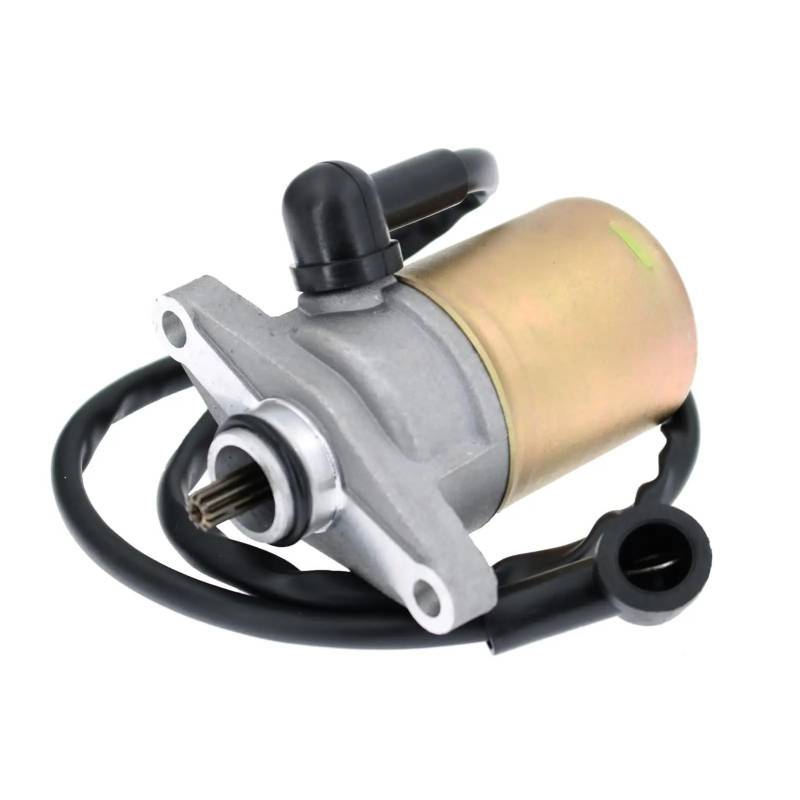 Starter GY6 49cc 50cc 80cc 100cc Langlebiger Anlasser Mit Draht Für 4-Takt 139QMA 139QMB 147QMD Scooter Moped ATV Go-Kart Motor Anlassermotor von Dfvajwc