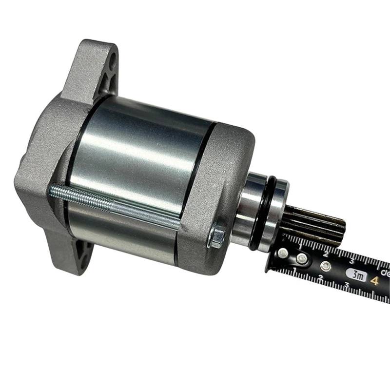 Starter Haltbarkeit Startermotor Mit Kurzer Welle Für Beta 250 300 RR 2-Takt Für Crosstrainer X-Trainer 250 300 2013–2016 2017 2018 2019 2020 2021 2022 2023 Anlassermotor(Long Shaft) von Dfvajwc