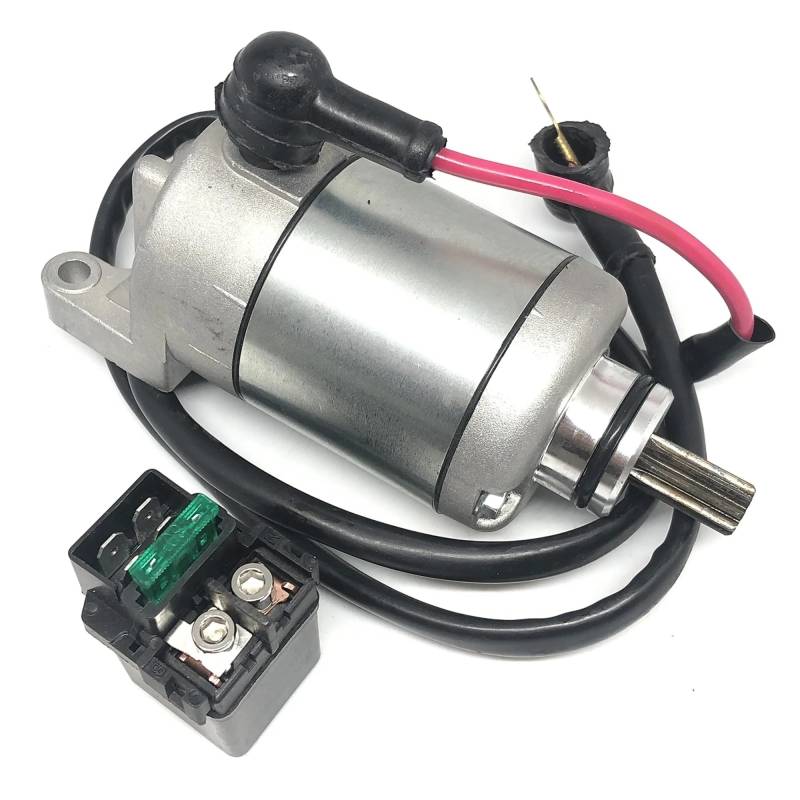 Starter Langlebiges Und Zuverlässiges Starterrelais-Magnetventil Kompatibel Mit YZF R25 R3 R3A 2015 2016 2017 2018 Anlassermotor von Dfvajwc