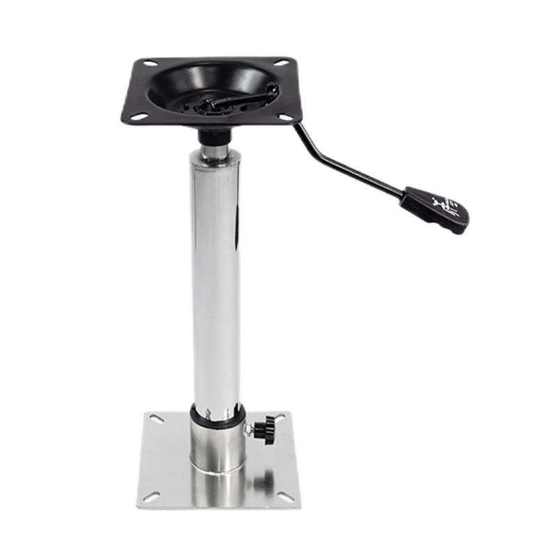 Boat Seat Pedestal, Boat Seat Lifting Base, Adjustable Boat Seat Pedestal And Bases With Swivel, Aluminum Alloy Anti Slip Heavy Duty Boat Seat Base Flexible Adjustment For Boat Seats Captain Chair von Dgayaeic