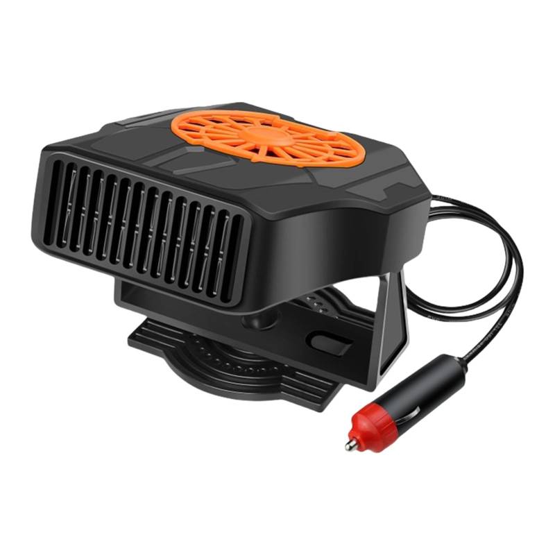 Car Heater, 12v/24v 150w Portable Auto Heater Anti-Fog,2 In 1 Cooling & Heating Fan Quickly Defrost Windshield Demister Window Defroster Quick Defrosting Capability For Vehicle Windscreen Windshield von Dgayaeic