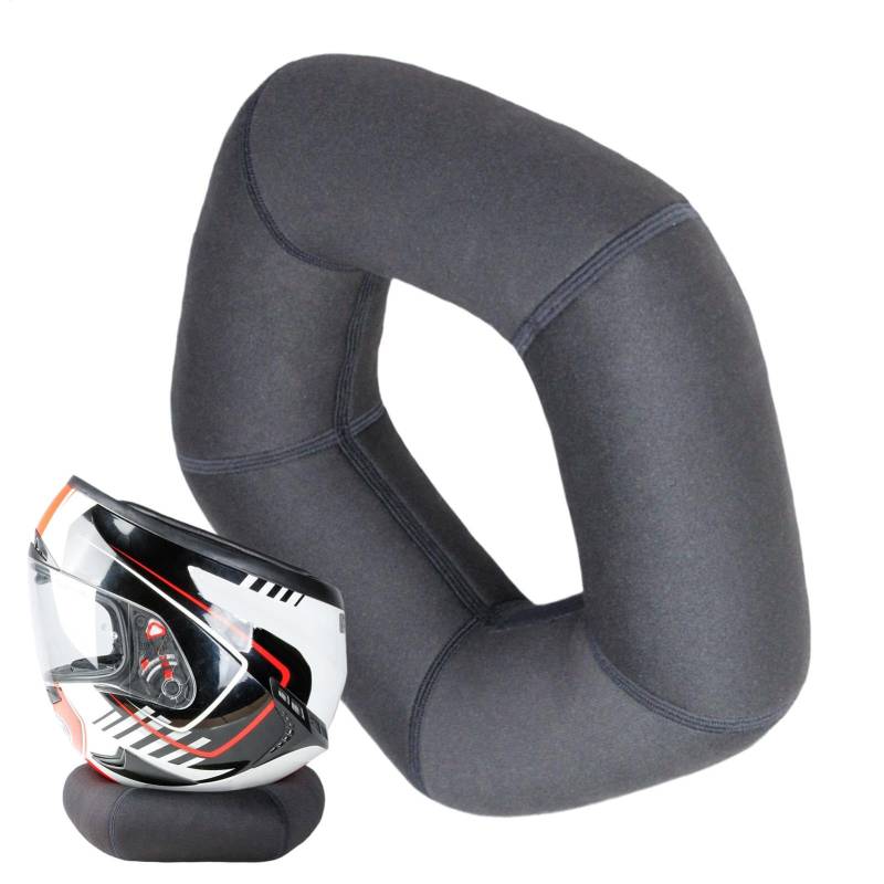 Motorcycle Helmet Rest, Helmet Care and Support Pad, Breathable Donut Helmet Rest, Helmet Support Donut Ring Versatile Portable Functional & Easy to Use for Most Helmets von Dgayaeic