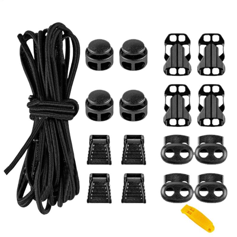 Rucksack Elastic Seilschnalle Set, Rucksack -Wanderstock -Bungee -Kabelschnalle, Trekking -Beutelzubehör, 320 x 0,3 cm, maximierte Packungseffizienz, sichere Anhaftung für alle Outdoor -Abenteuer von Dgayaeic