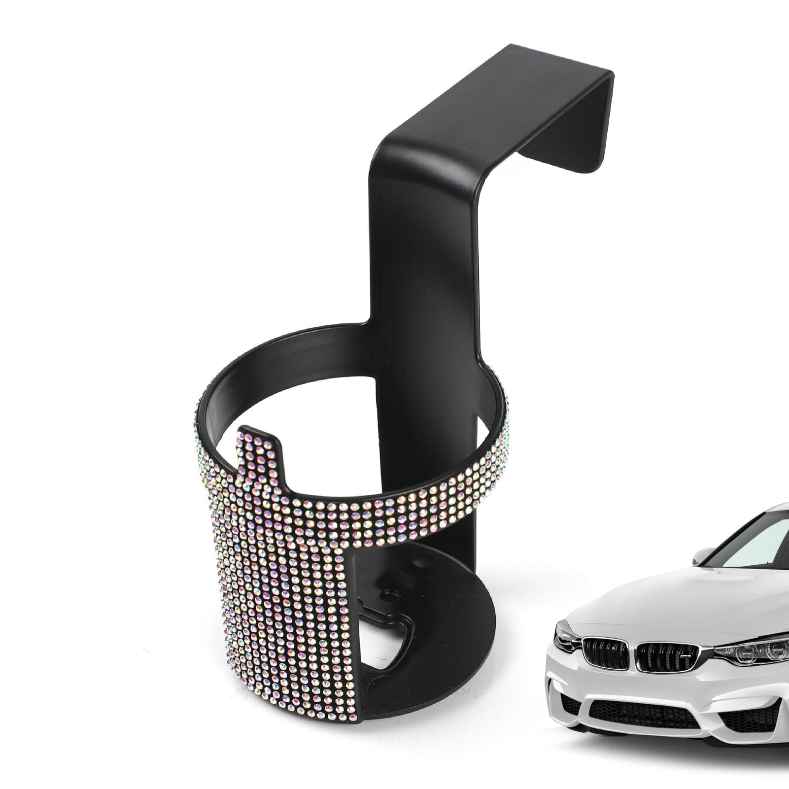 Bling Auto-Getränkehalter, Getränkehalter-Expander, multifunktionaler Auto-Getränkehalter, kann Lange verwendet Werden, bricht Nicht leicht, 12 cm für Flaschen von Dgkdek