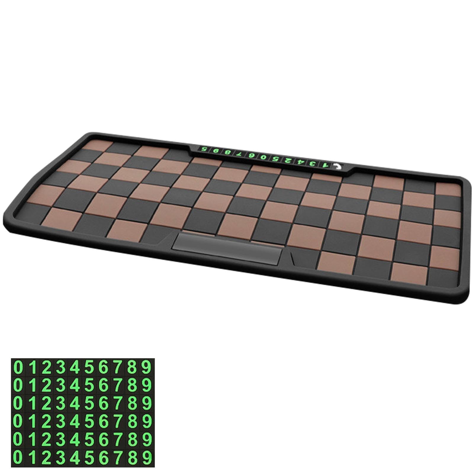 Dashboard-Pad, Elektronische Geräte Der Tablett, Klebriges Dashboard-Pad, Sicherer Griff, Langfristige Verwendung, 29,9 X 11,8 cm, Für Telefone, Sonnenbrillen, Zubehör von Dgkdek