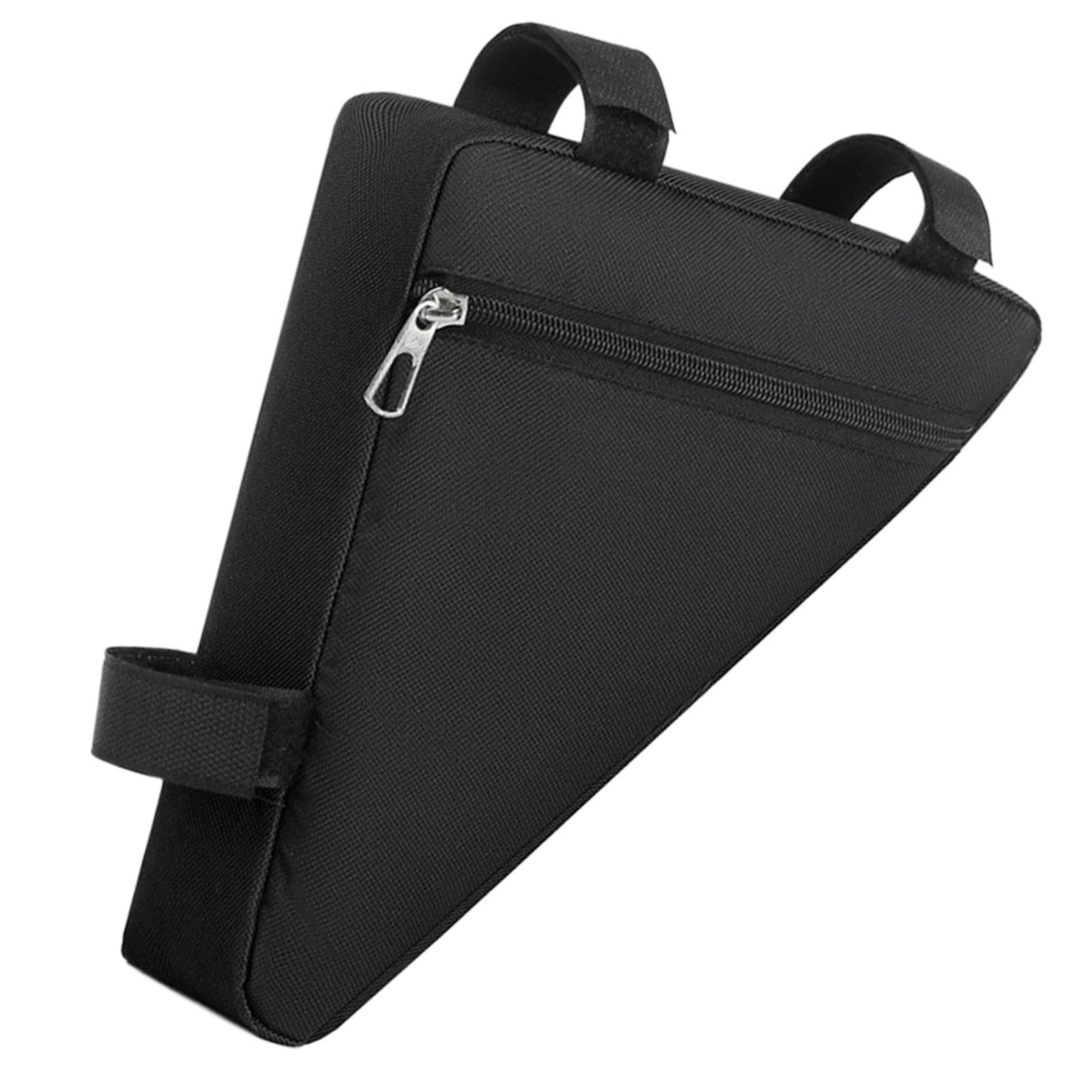 Dgkdek Fahrradzubehör-Tasche, dreieckige Tasche für Fahrradrahmen, minimale Masse, mehrere Fächer, 22 x 19 x 6 cm, für Werkzeuge, Kabel von Dgkdek