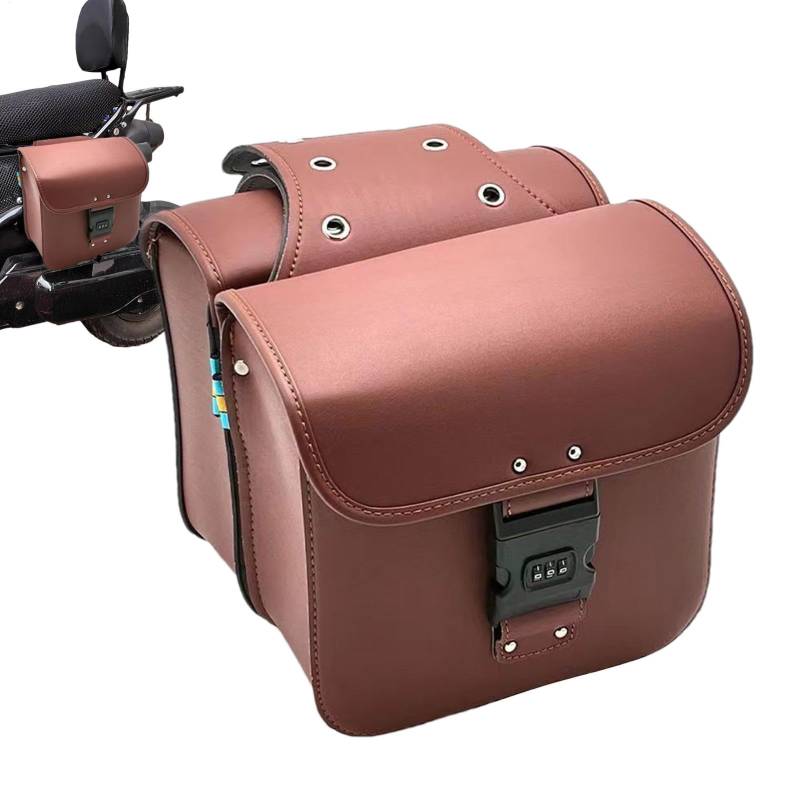 Motorrad-Überwurf-Satteltaschen, Motorrad-Satteltasche mit Aufbewahrung | Motorrad-Satteltaschen Seitentaschen mit großem Fassungsvermögen | Wasserdichte Powersports Satteltaschen Motorradtasche von Dgkdek