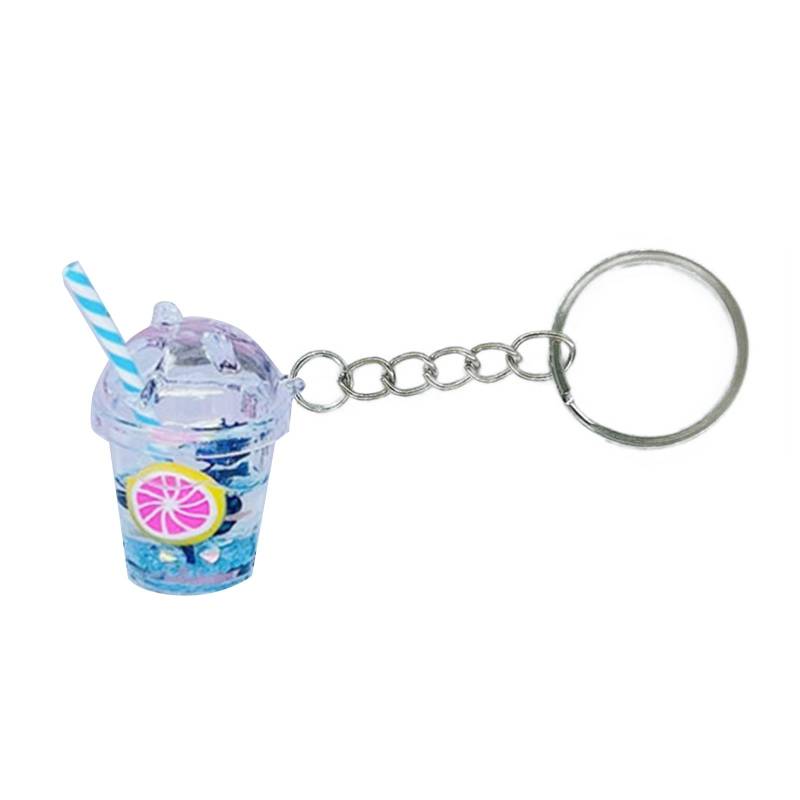 Diarypiece KawaiiCar Rucksack Schlüsselanhänger Niedlicher Bubble Tea Schlüsselanhänger Taschenanhänger BobaMilk Teetasse Schlüsselanhänger Tassenanhänger Kawaiikeychain von Diarypiece