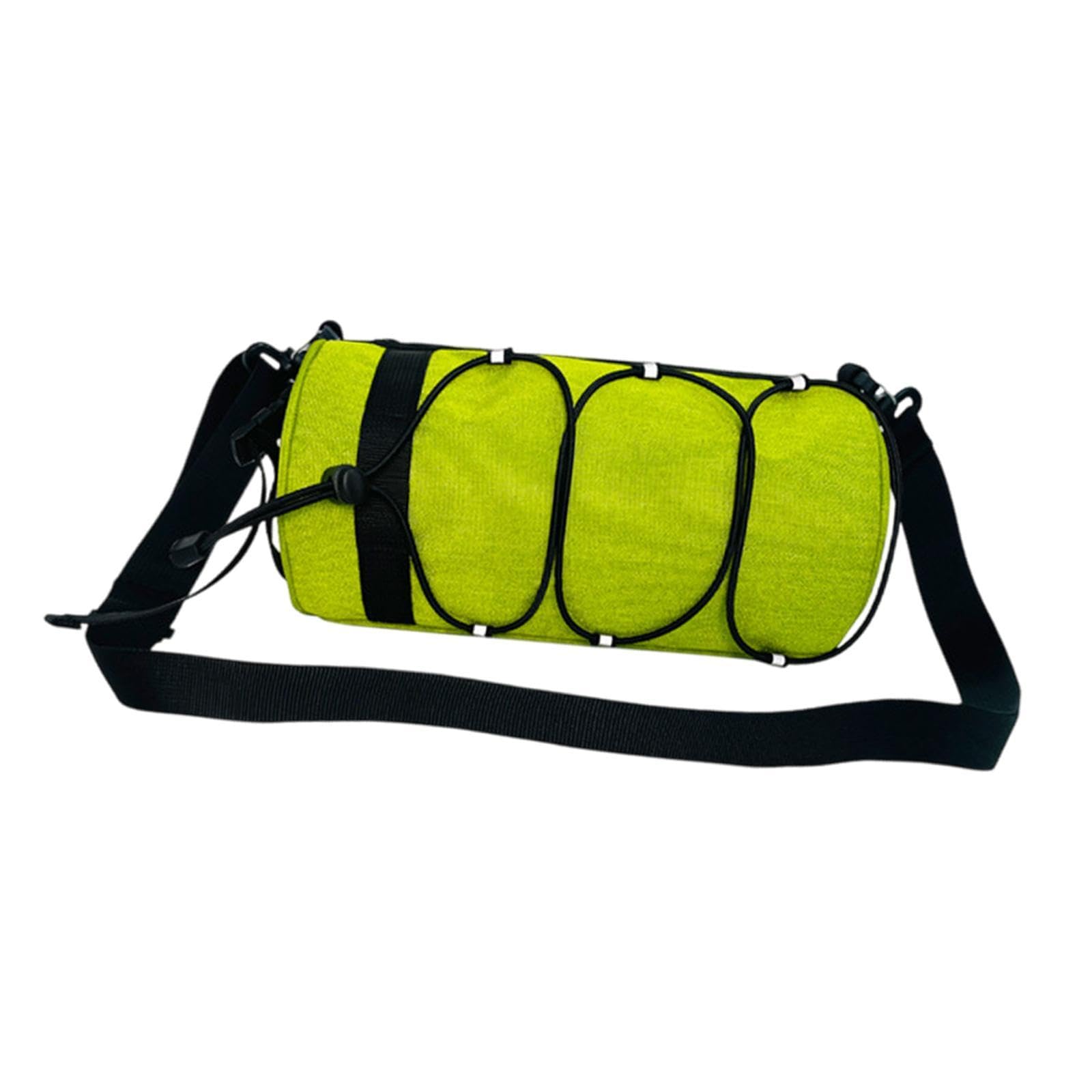 Dickly Fahrradlenkertasche, Vordertasche, Flaschentasche, Fahrradtasche, tragbare Fahrradrahmentasche, Fahrradlenkertasche für Wandern, Radfahren, Grasgrün von Dickly