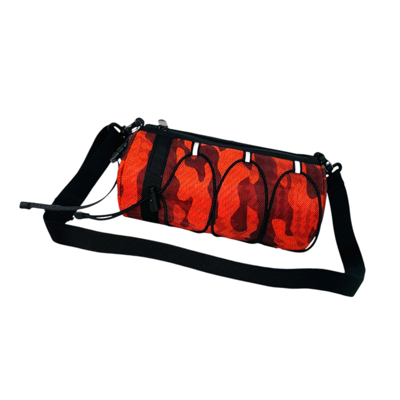 Dickly Fahrradlenkertasche, Vordertasche, Flaschentasche, Fahrradtasche, tragbare Fahrradrahmentasche, Fahrradlenkertasche für Wandern, Radfahren, Orange von Dickly