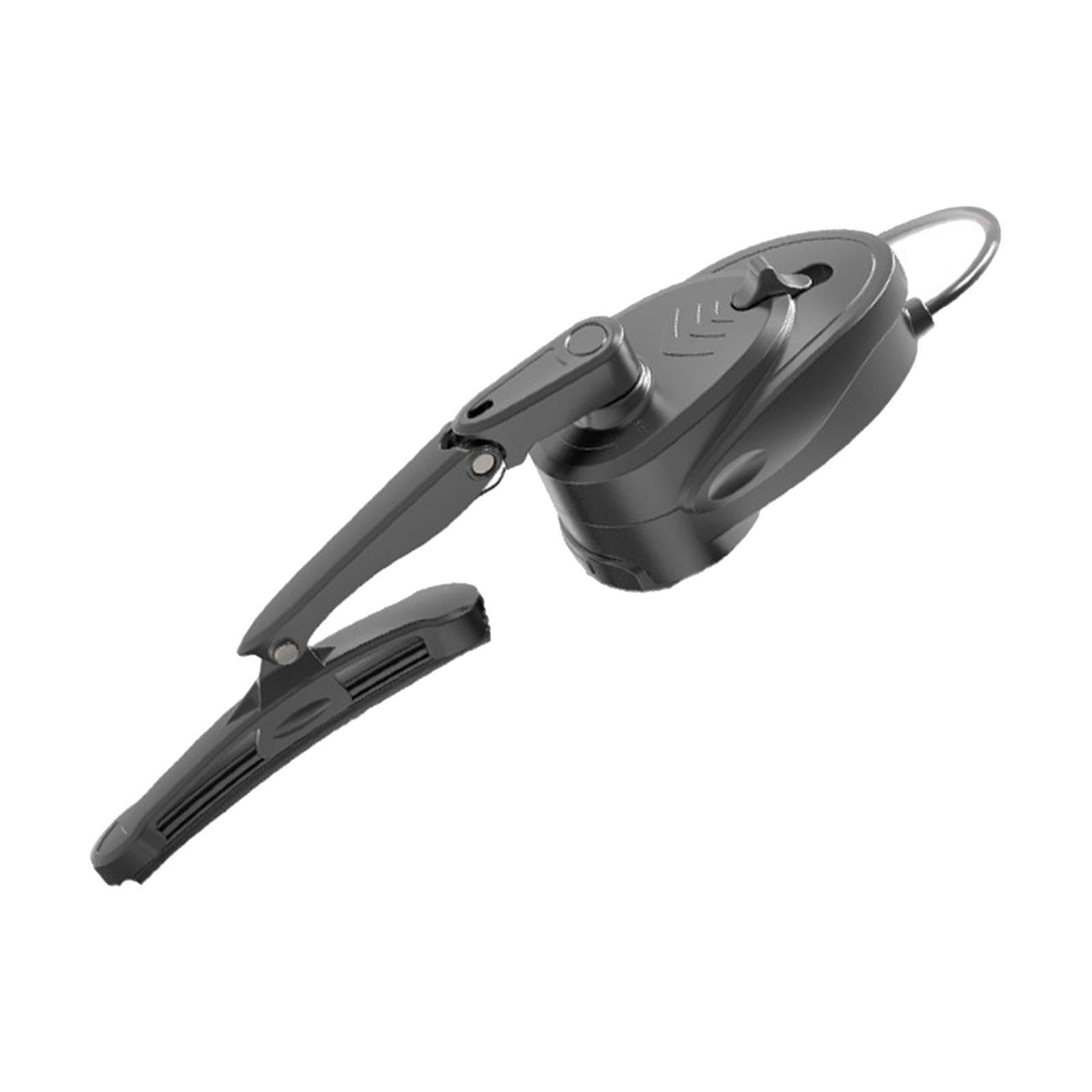 Dickly Motorradhelmwischer, wiederaufladbarer USB-Scheibenwischer mit gebogener Form, wasserdichter 5-V-Universal-2-W-Elektrowischer für Helme von Dickly