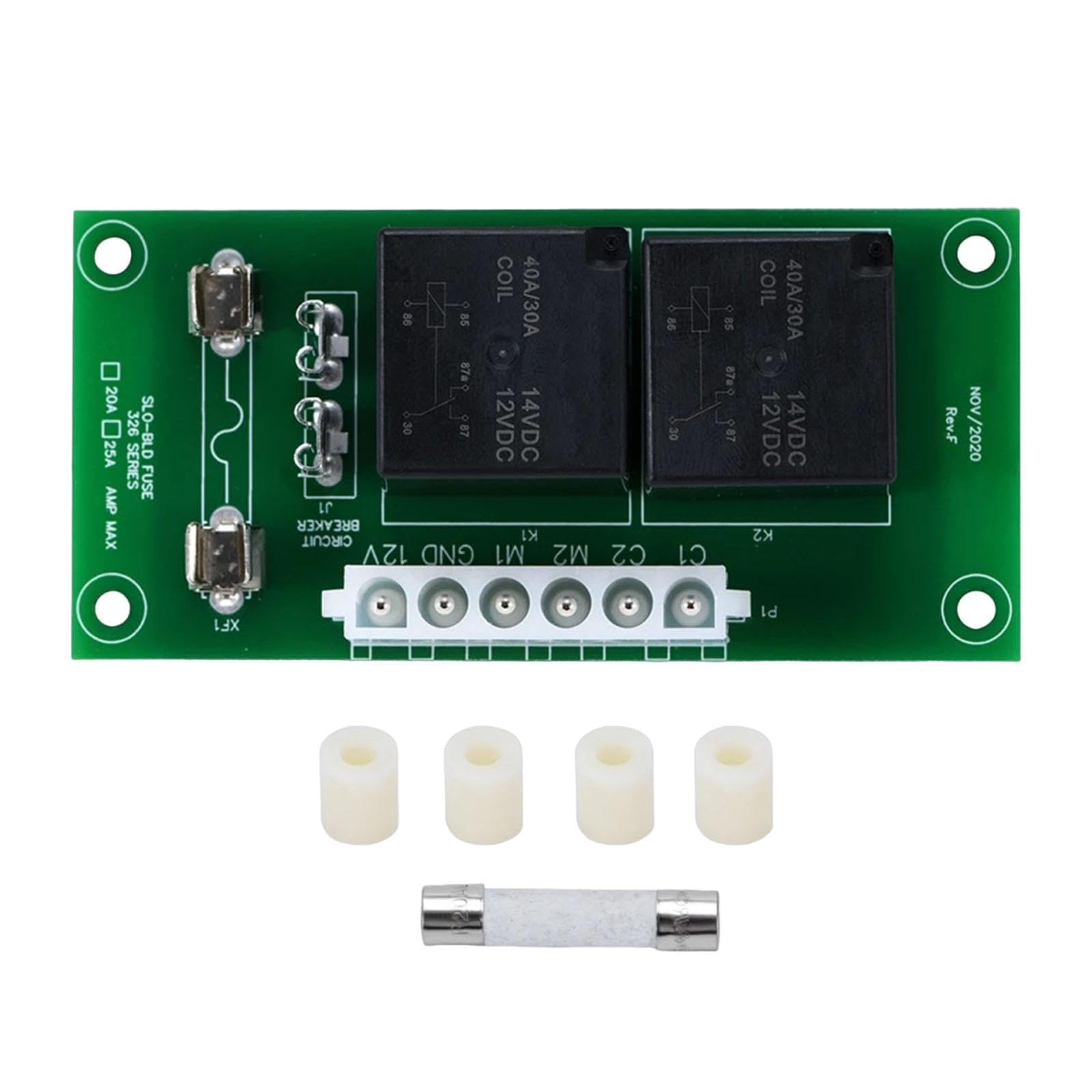 Dickly RV Slide Out Relais Control Board 140-1130 Robuster Ersatz Kompaktes RV-Zubehör Reparaturfahrzeug RV-Kabelbaum-Controller von Dickly