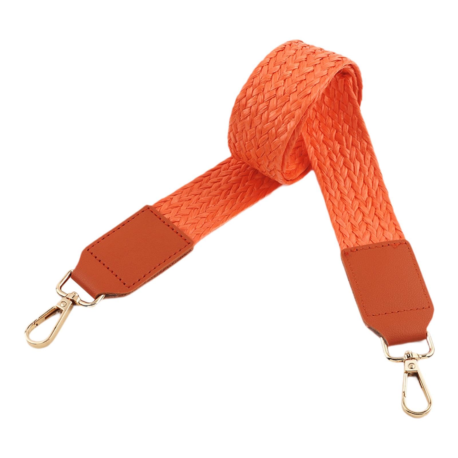 Dickly Schultertasche Riemen Ersatz Frauen DIY Gürtel für Handtasche Geldbörse Herstellung Einkaufstasche, Orange von Dickly