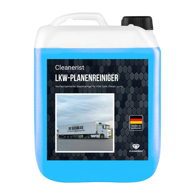 10 L Cleanerist AP11 LKW Planenreiniger Zeltplanenreiniger PVC Reiniger Konzentrat von Die Seifenblase