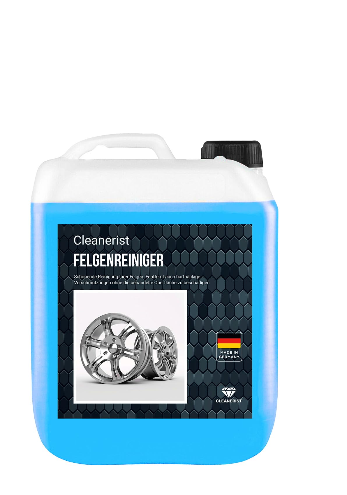 Die Seifenblase Felgenreiniger 10 L im Kanister I Profiqualität I SÄUREFREI I Made in Germany I für Chrom-, Stahl-, und Alufelgen I für Motorrad-, Fahrrad oder Autofelgen 1L=2,79€ von Die Seifenblase