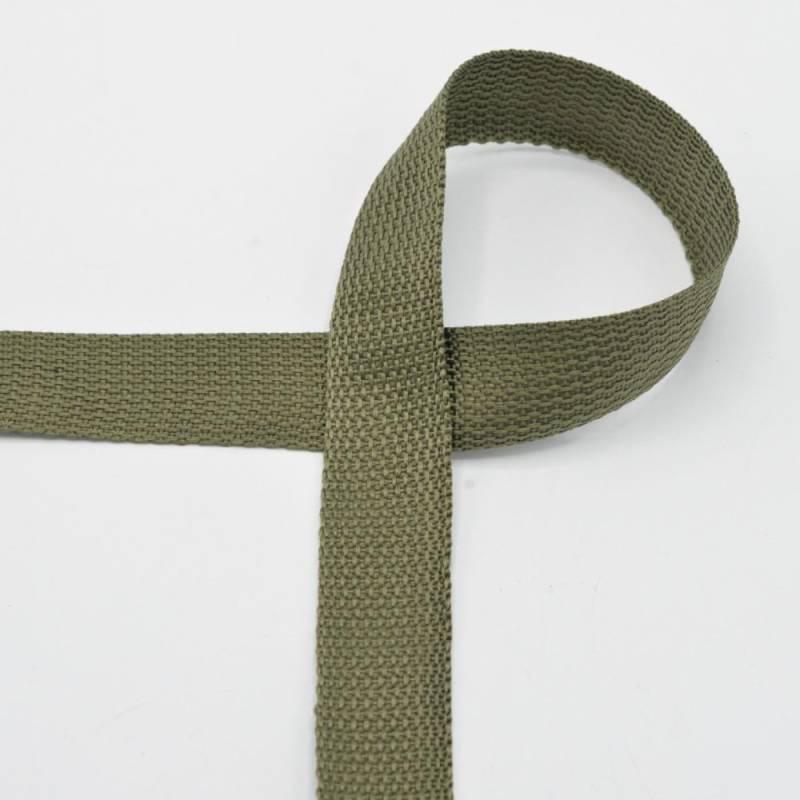 Gurtband | 25mm | Taschengurtband | Polyester | Meterware (Army) von Die Stofftante