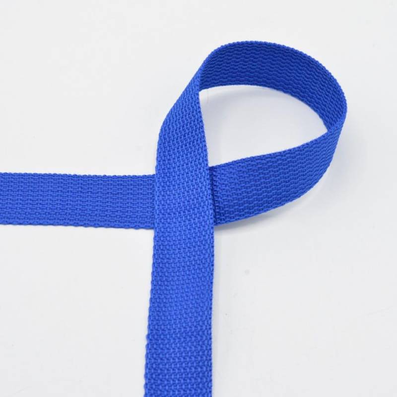 Gurtband | 25mm | Taschengurtband | Polyester | Meterware (Cobalt) von Die Stofftante