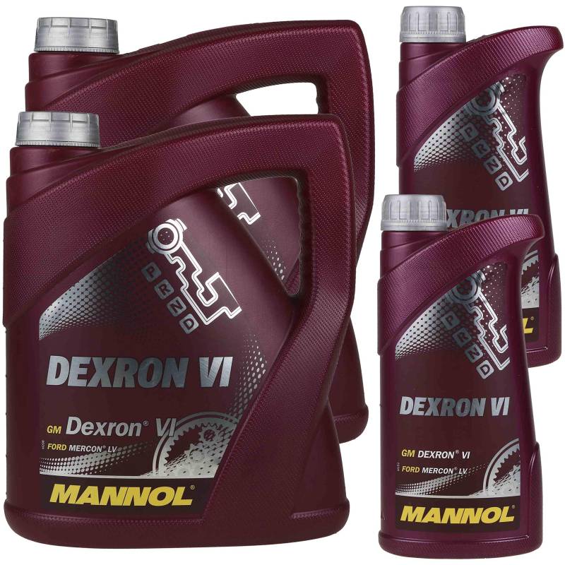 10 Liter Original MANNOL Getriebeöl Dexron VI Oil Automatikgetriebeöl 11192224 von Diederichs