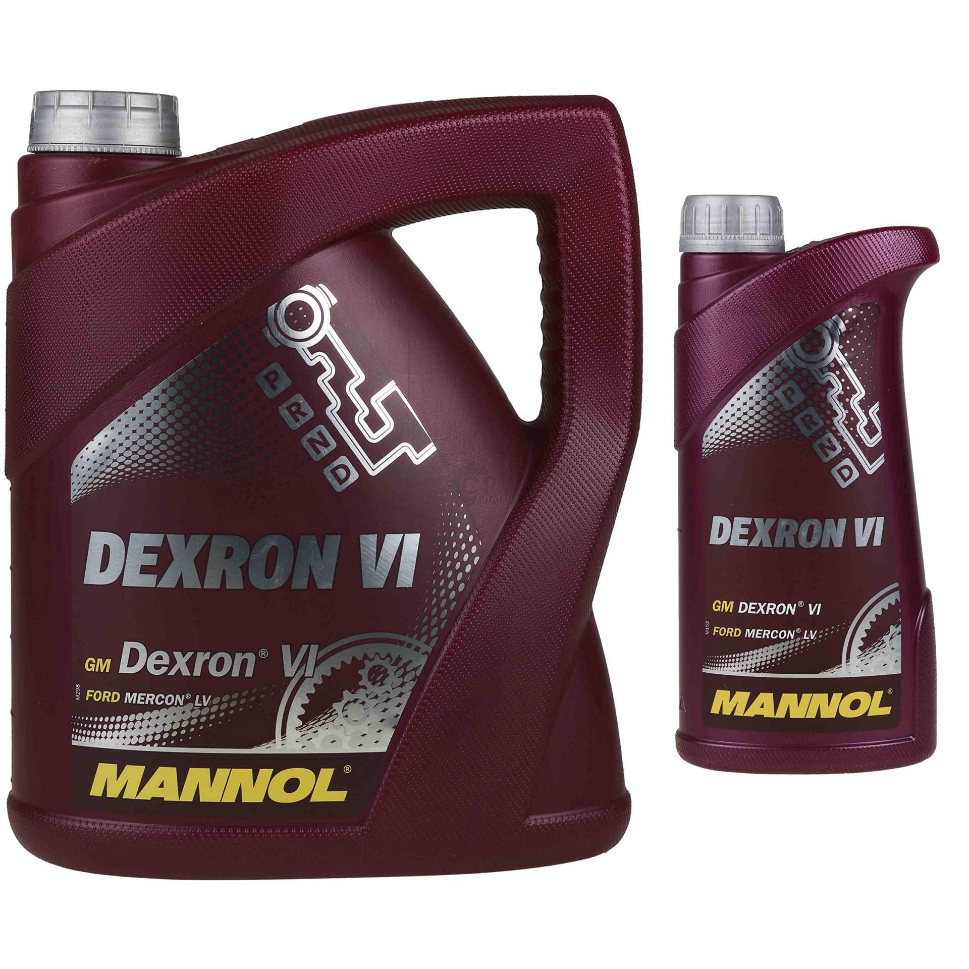 5 Liter Original MANNOL Getriebeöl Dexron VI Gear Oil Automatikgetriebeöl von Diederichs