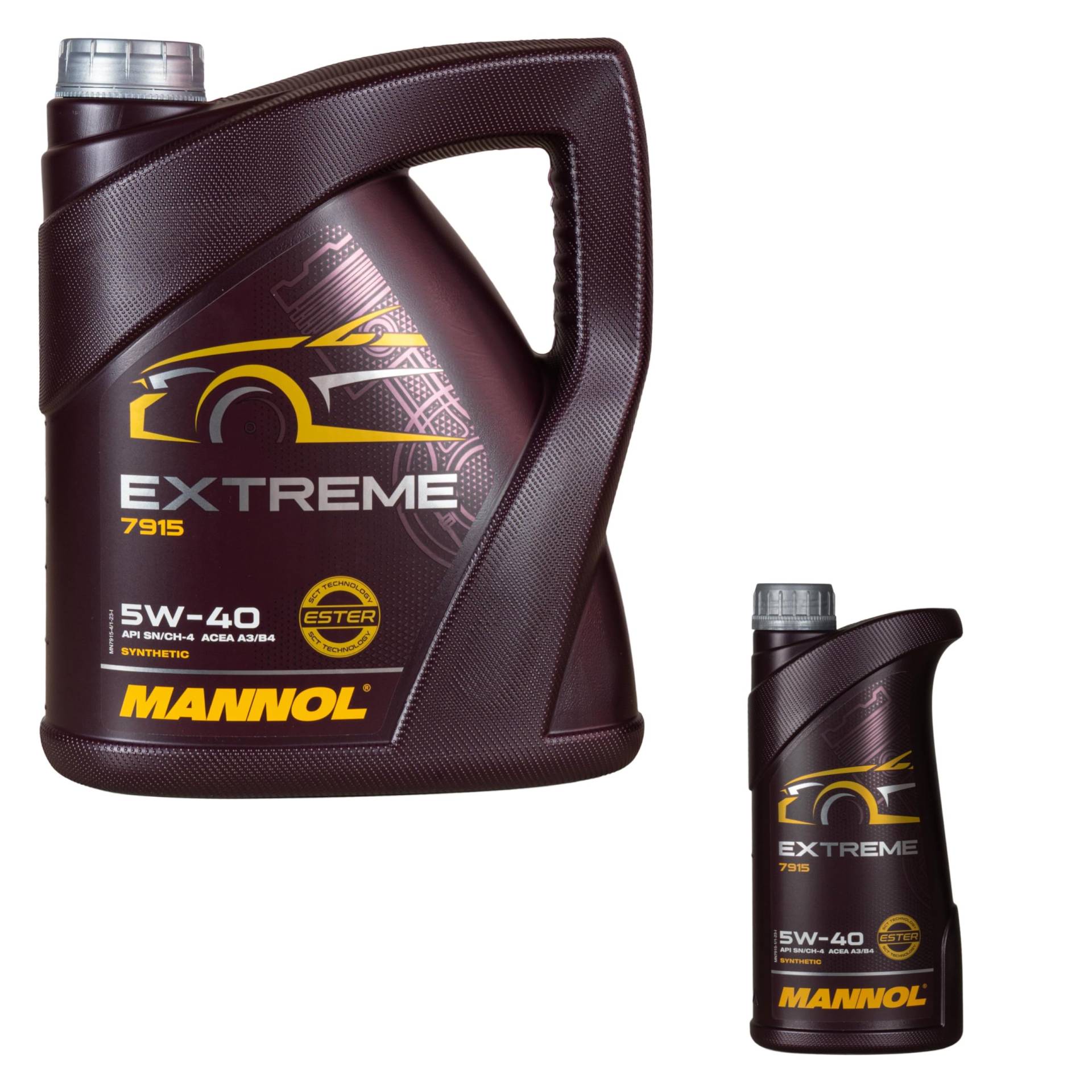 5 Liter Original MANNOL Motoröl Extreme 5W-40 API SN/CF Öl von Diederichs