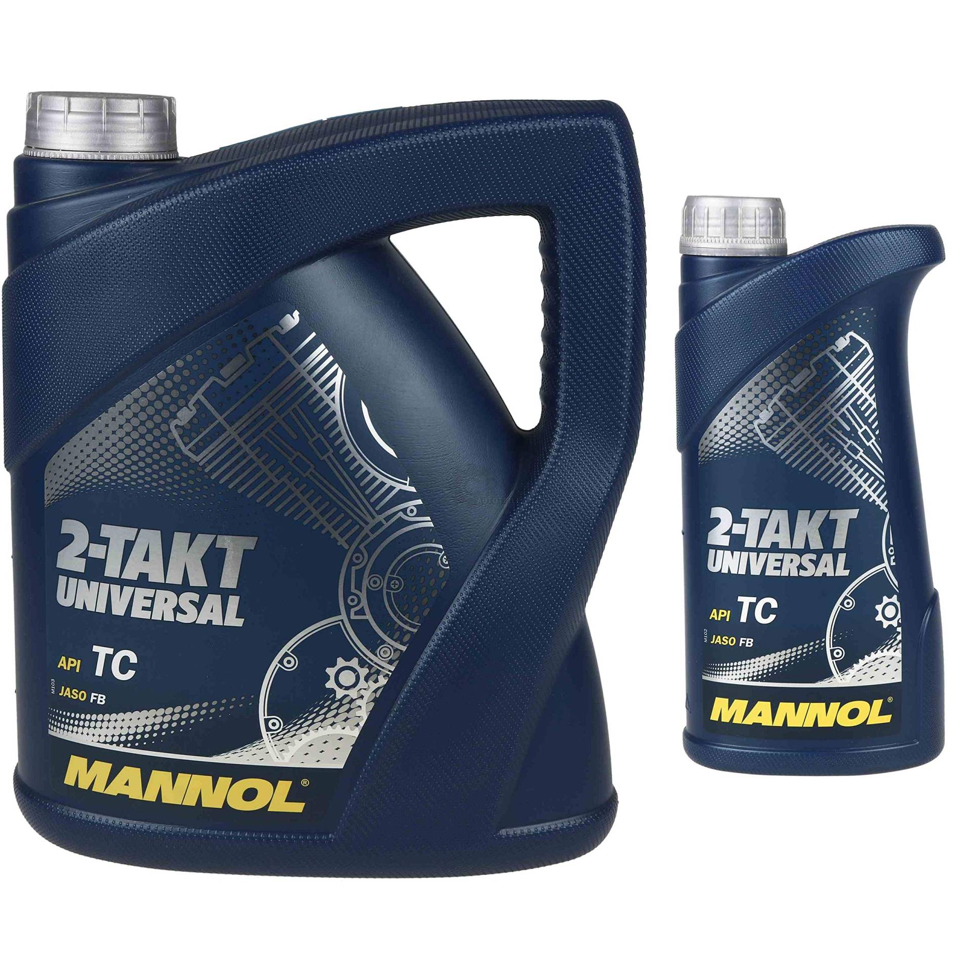 5 Liter OriginalMANNOL Motoröl 2-Takt Universal API TC Engine Oil Öl von Diederichs