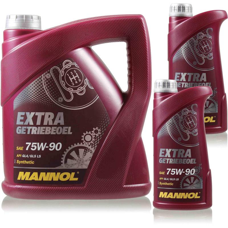 6 Liter Original MANNOL Extra Getriebeoel 75W-90 API GL 4/GL 5 LS von Diederichs