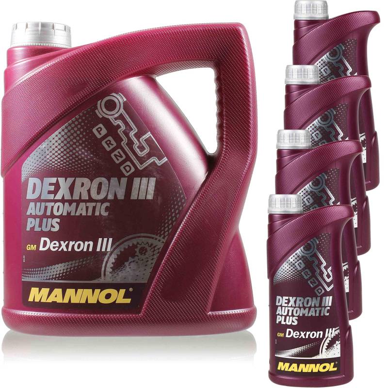 8 Liter Original MANNOL Automatikgetriebeöl Dexron III Automatic Plus Gear Oil von Diederichs