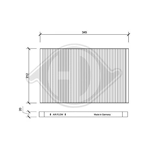 Diederichs Filter, Innenraumluft Diederichs Climate DCI0028 von Diederichs