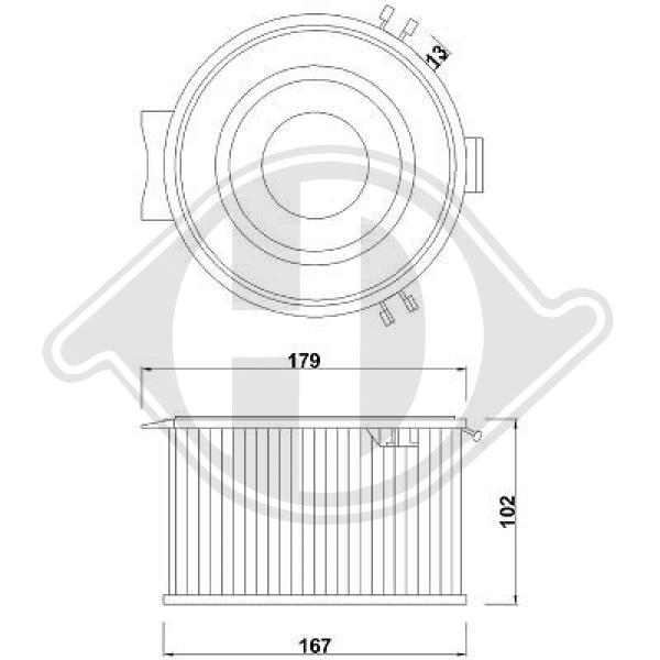 Filter, Innenraumluft Diederichs DCI0036 von Diederichs