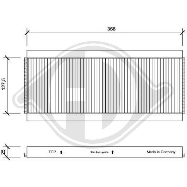 Filter, Innenraumluft Diederichs DCI0059 von Diederichs