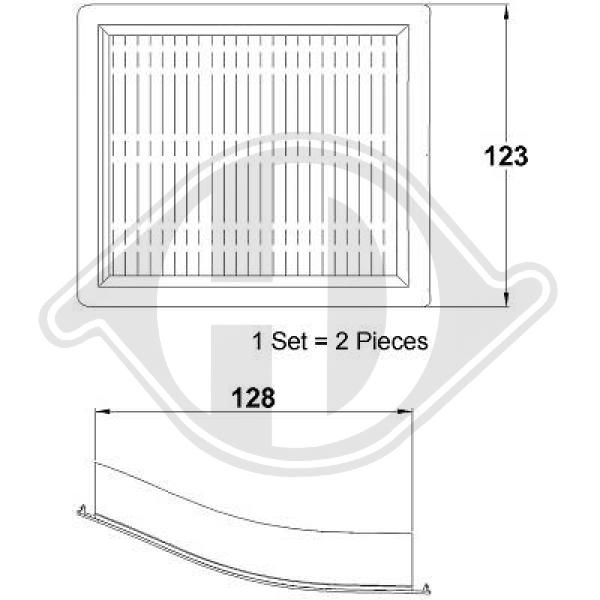 Filter, Innenraumluft Diederichs DCI0099S von Diederichs