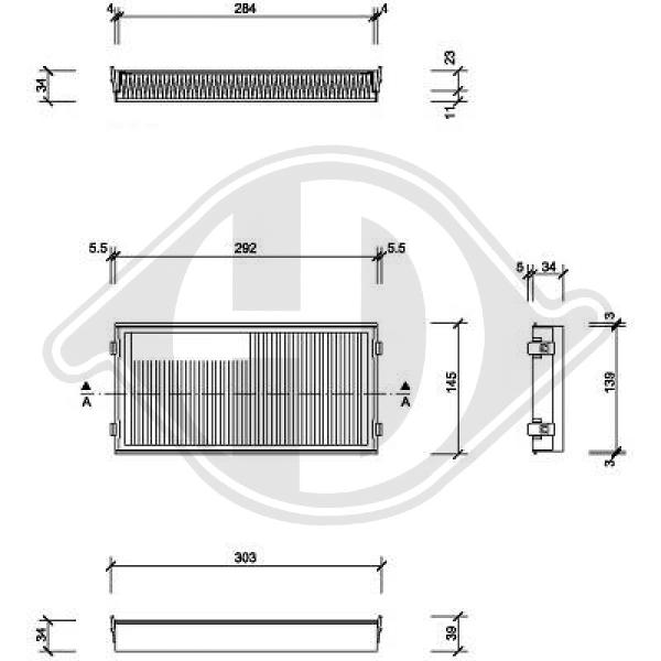 Filter, Innenraumluft Diederichs DCI0164S von Diederichs