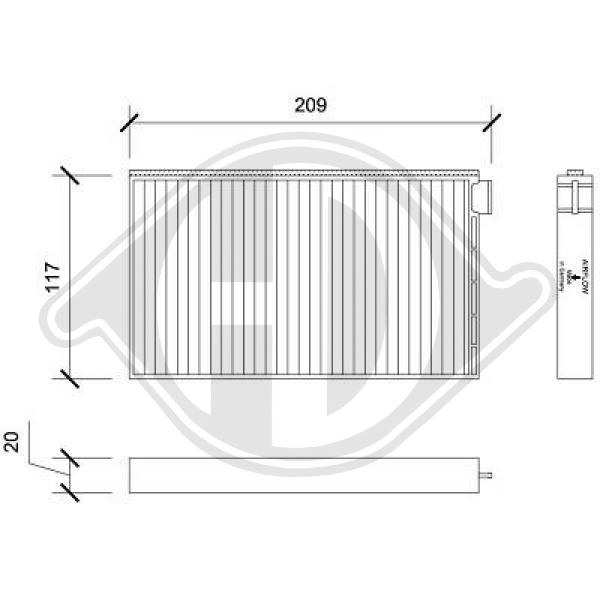 Filter, Innenraumluft Diederichs DCI0218S von Diederichs