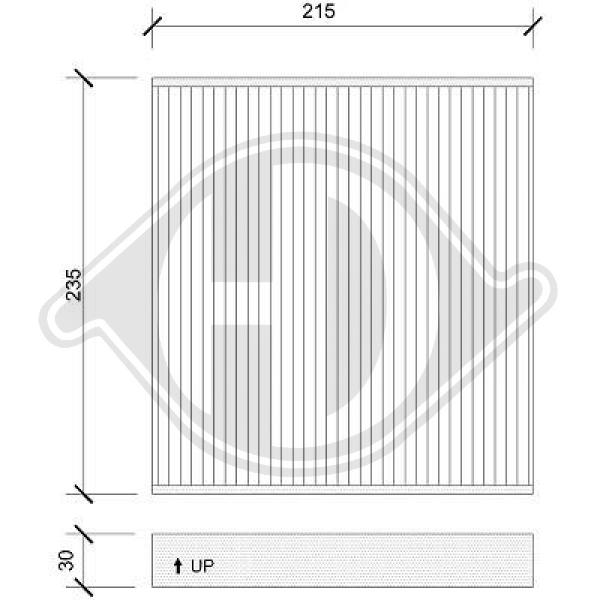 Filter, Innenraumluft Diederichs DCI1139 von Diederichs